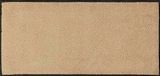 Wash+Dry Originele Sahara deurmat, 35 x 75 cm, voor binnen en buiten, wasbaar, beige