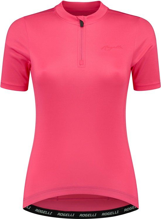 Rogelli Core Fietsshirt Dames - Korte Mouwen - Roze - XS