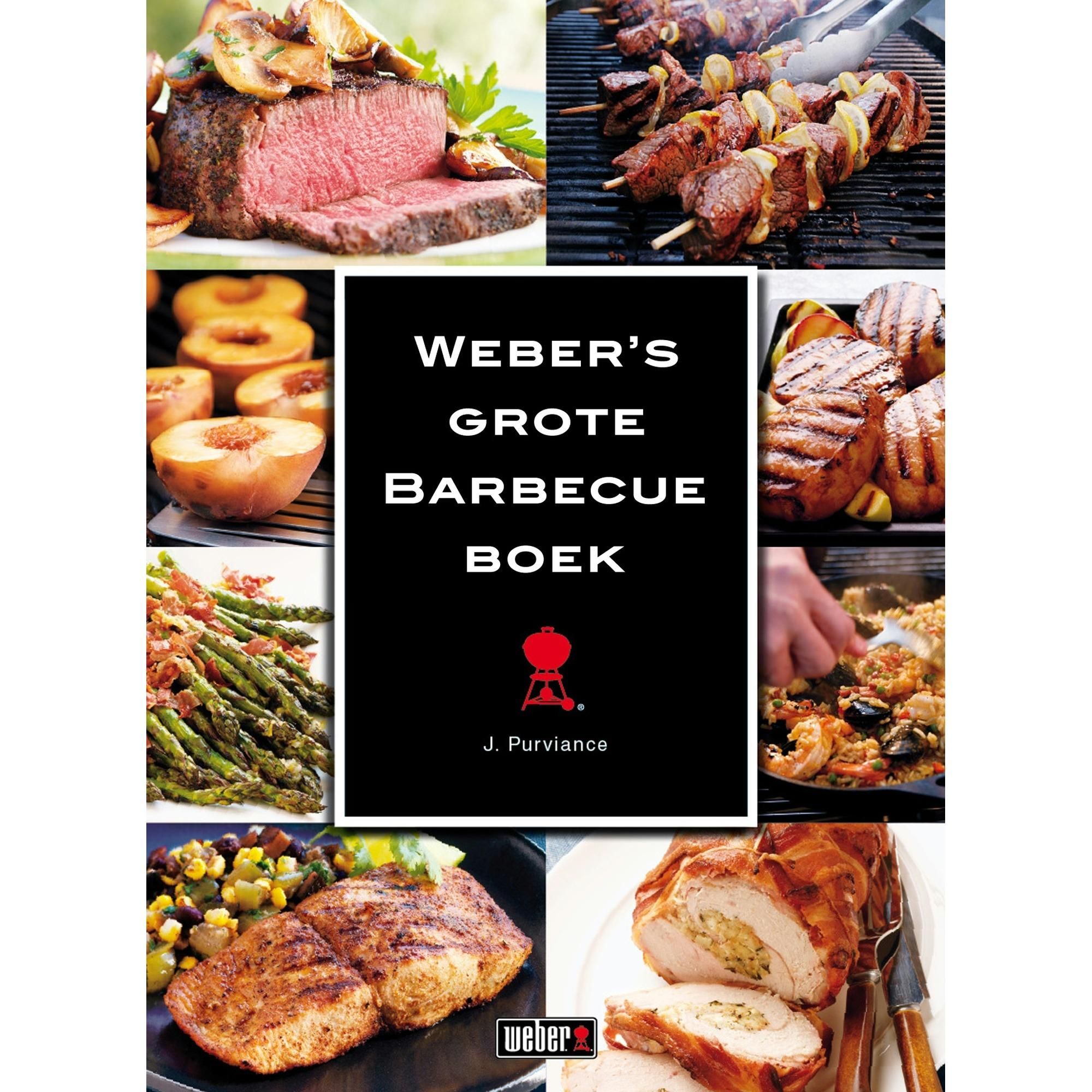 Weber's Grote Barbecueboek - zwart