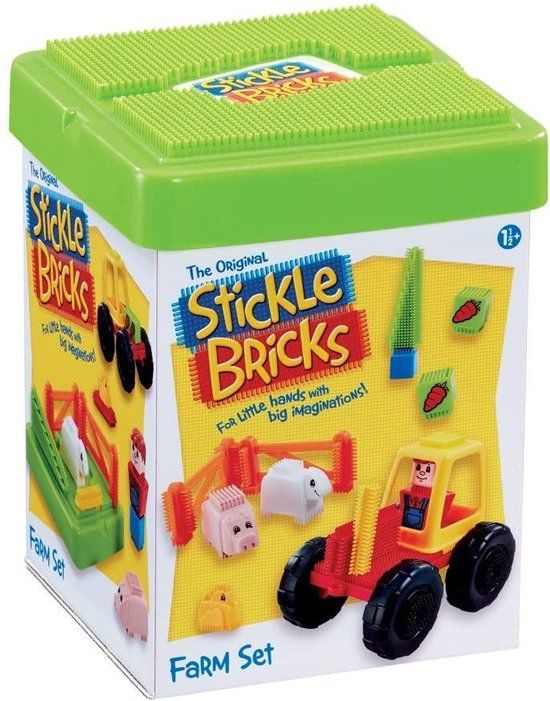 Bricks Stickle Bricks Farm Set