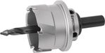 Promat/Tecwerk Scie cloche | diam. de coupe 18 mm profondeur de coupe 20 mm | plaquettes carbure | avec foret et ressort - 4000800109