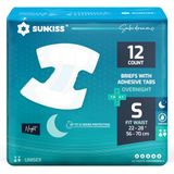 SUNKISS Culottes de nuit pour adultes, haute absorption, petite taille, 12 pièces