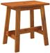 vidaXL Kruk 45x29x45 cm rechthoekig massief acaciahout