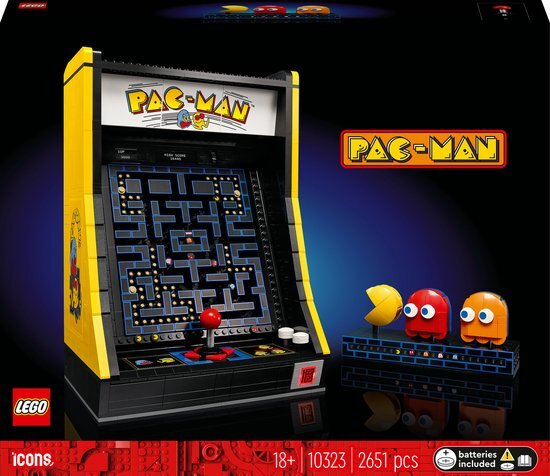 lego PAC-MAN arcade