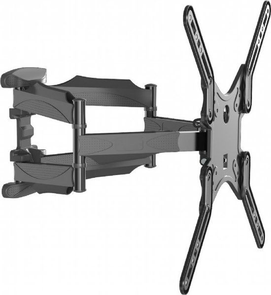 Gembird WM-60ST-01 - TV Beugel - 32-60 inch - Draaibaar en Kantelbaar - Zwart