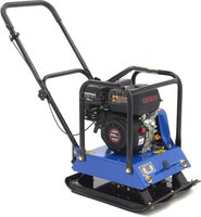 HBM Professionele 6,5 PK trilplaat inclusief wielenset en bestrating beschermplaat 15000N - Blauw