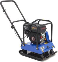 HBM Professionele 6,5 PK trilplaat inclusief wielenset en bestrating beschermplaat 15000N - Blauw