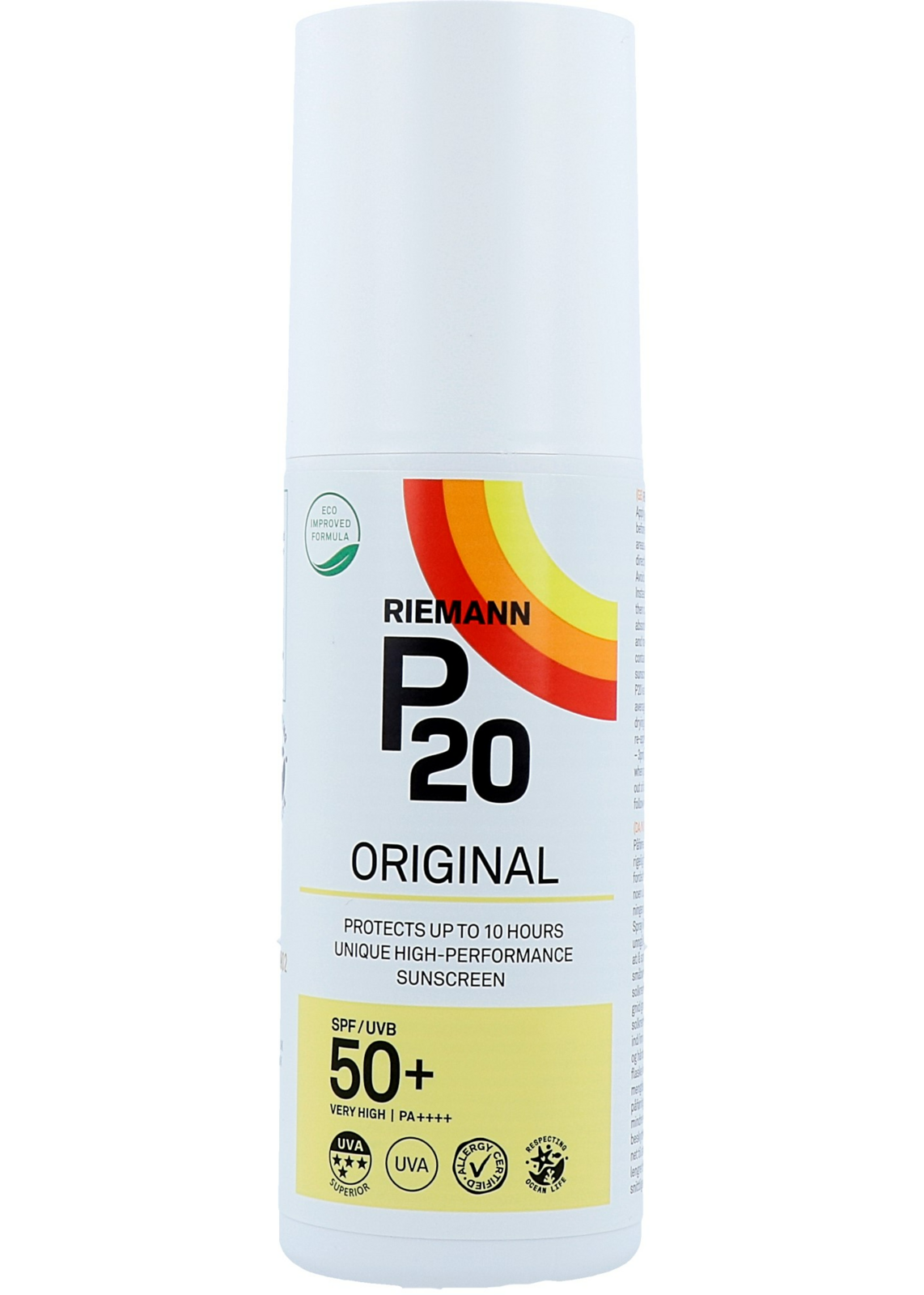 Riemann P20 Zonnebrand Spray SPF50+