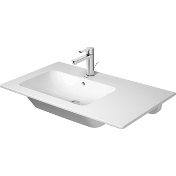 Duravit Me by starck meubelwastafel links met 1 kraangat 83 x 49 cm wit 2345830000