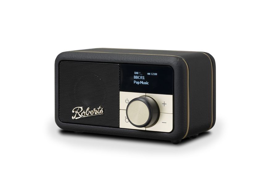 Roberts Radio Revival Petite Draagbare Radio - Zwart