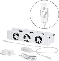 SpeedComfort Radiator Ventilator Duo set - Wit