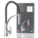 EISL CARNEO Robinet de cuisine - Chrome/Noir - Avec douchette extractible