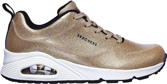 Skechers UNO-DIAMOND SHATTER Dames Sneakers - Champagne - 40