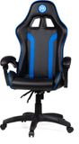 Qubick Gaming Chair Inter Snake, kunstleer, blauw/zwart, standaard
