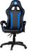 Qubick Gaming Chair Inter Snake, kunstleer, blauw/zwart, standaard