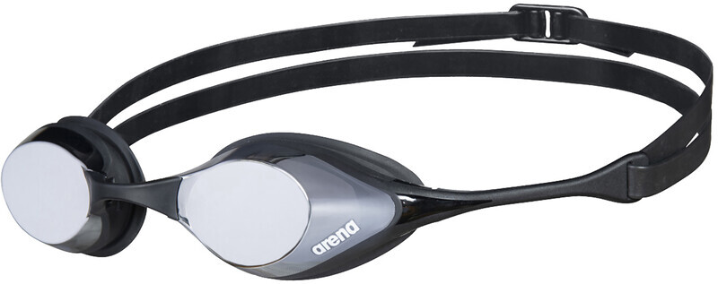 Arena Cobra Swipe Mirror Goggles, silver/black