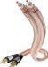 Inakustik 0030413 audio kabel 3 meter RCA Transparant