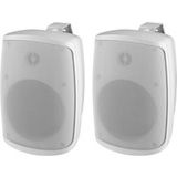 Monacor WALL-08T/WS enceinte de sonorisation 50 W Blanc 1 paire