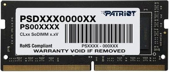 Patriot Memory Signature 32GB DDR4 3200MHz SO-DIMM Memory - PSD432G32002S