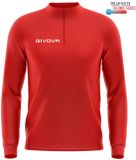 Givova Sportsweatshirt Maglia Tecnica Rood 3XL
