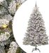 vidaXL Kunstkerstboom 210 cm 300 LED's Warmwit PVC en Staal