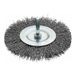 Vigor schijfborstels (grof, diameter: 100 mm, schachtdiameter: 6 mm) V6803-100, zilver