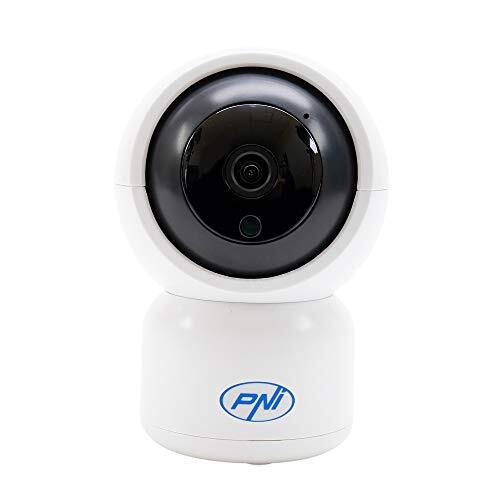 PNI Videobewakingscamera IP390T 1080P met PTZ WiFi H264 + ondersteunt 128GB microSD, Nachtzicht, Tuya-applicatie, P2P