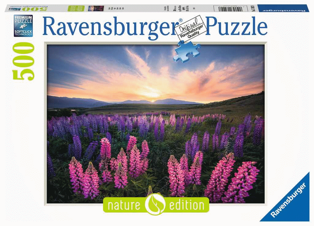 Ravensburger Nature Edition - Lupinen Puzzel (500 stukjes)