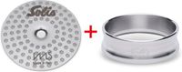 Solis IMS Perfetta Shower Screen & Perfetta Doseerring - Zilver