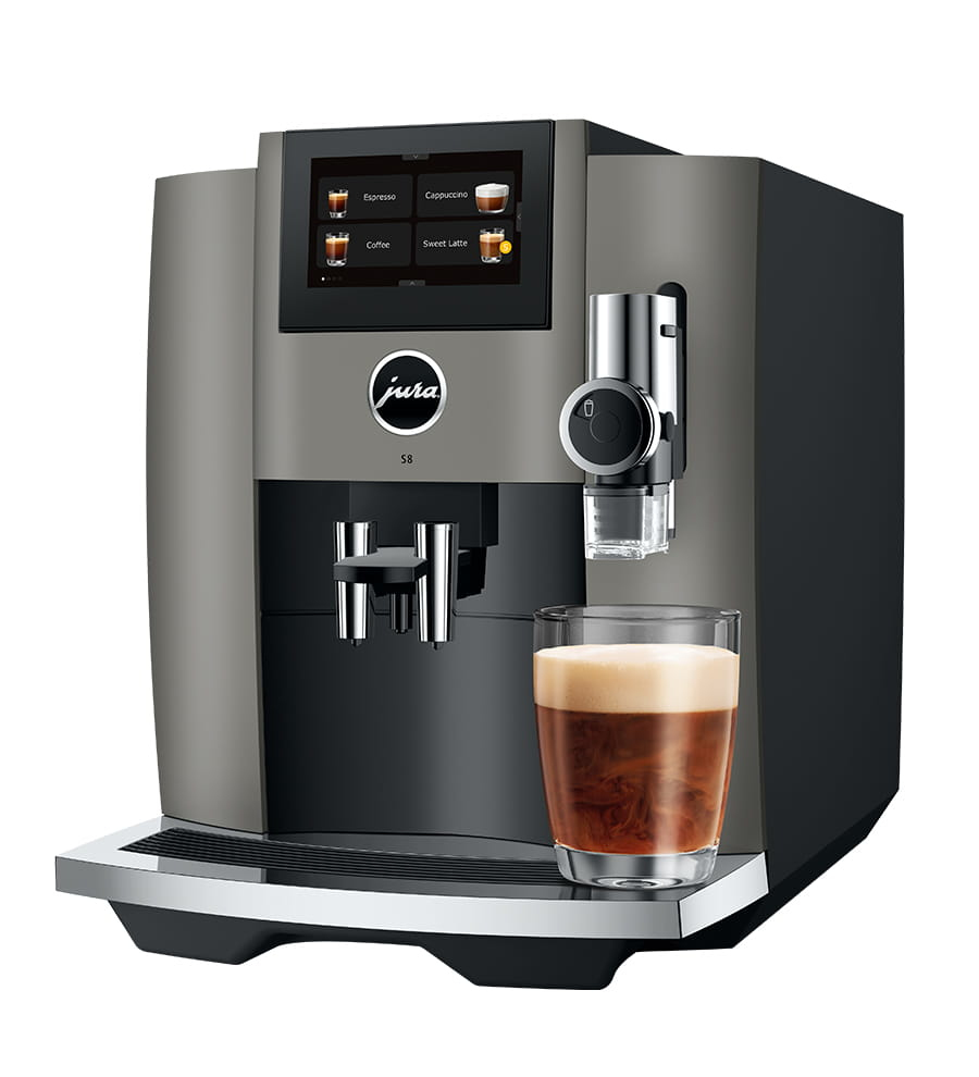 JURA S8 Dark Inox (EB) espressomachine kopen? Kieskeurig.nl