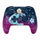 Hori Super Mario Galaxy Horipad Turbo - Manette sans fil pour Nintendo Switch et Switch 2 - Affectation des fonctions - Bouton C - Autonomie de 10 h - Motif Harmonie