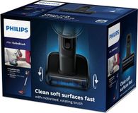 Philips Mini Turbo Brush - Black - Compatible with Philips SpeedPro Max Vacuum Cleaners