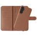 Selencia Olyn bookcase amovible avec MagSafe pour le Samsung Galaxy A57 (5G) - Marron