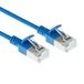 ACT Blauwe 7 meter LSZH S/FTP CAT6A Slimline patchkabel snagless met RJ45-stekkers DB7607