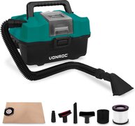 VONROC TOOLS VONROC Compacte alleszuiger - 20V - Incl. Diverse accessoires – excl. accu en snellader