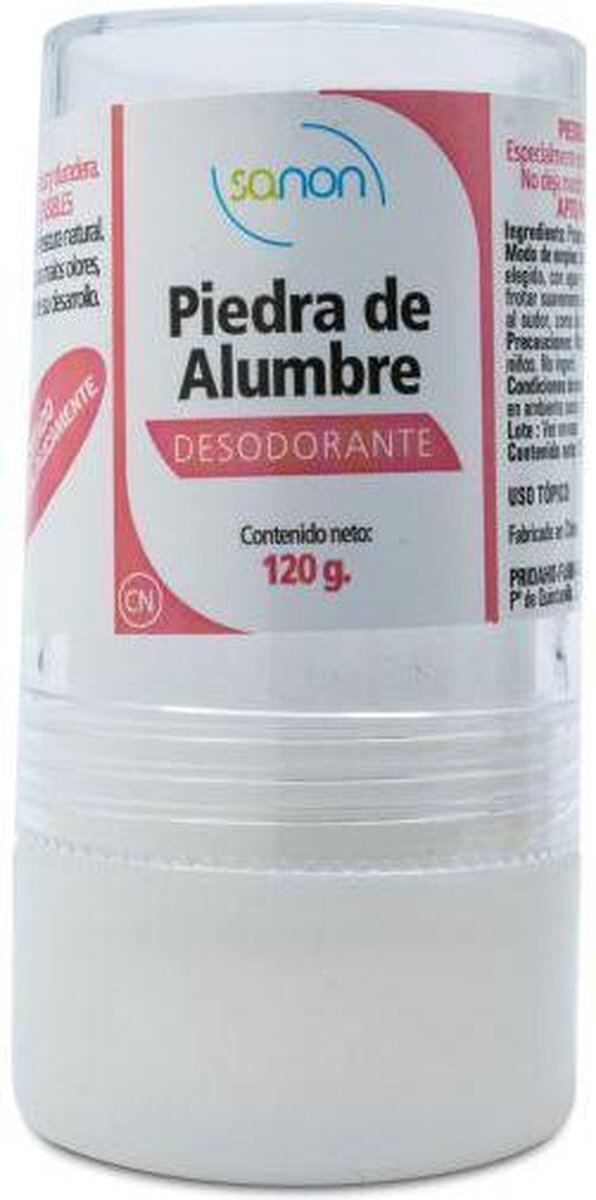 SANON Desodorante Piedra De Alumbre 120 Gr