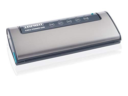 Leifheit Vacu Power 500 Vacuum Sealer - Stainless Steel & Plastic - 30cm - 500 mbar