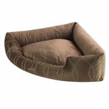 Nobby Comfort hoekbed CENO bruin 60 x 60 x 17 cm