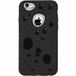 Mocca – design luchtbellen – beschermhoes voor iPhone 6/6S, zwart