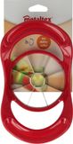Metaltex Appelboor - Appelsnijder - RVS - Rood