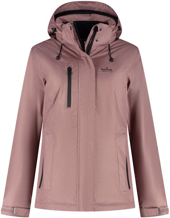 Kjelvik Yrsa Dames Outdoorjas - Pink - Size 40 - Winter 2025