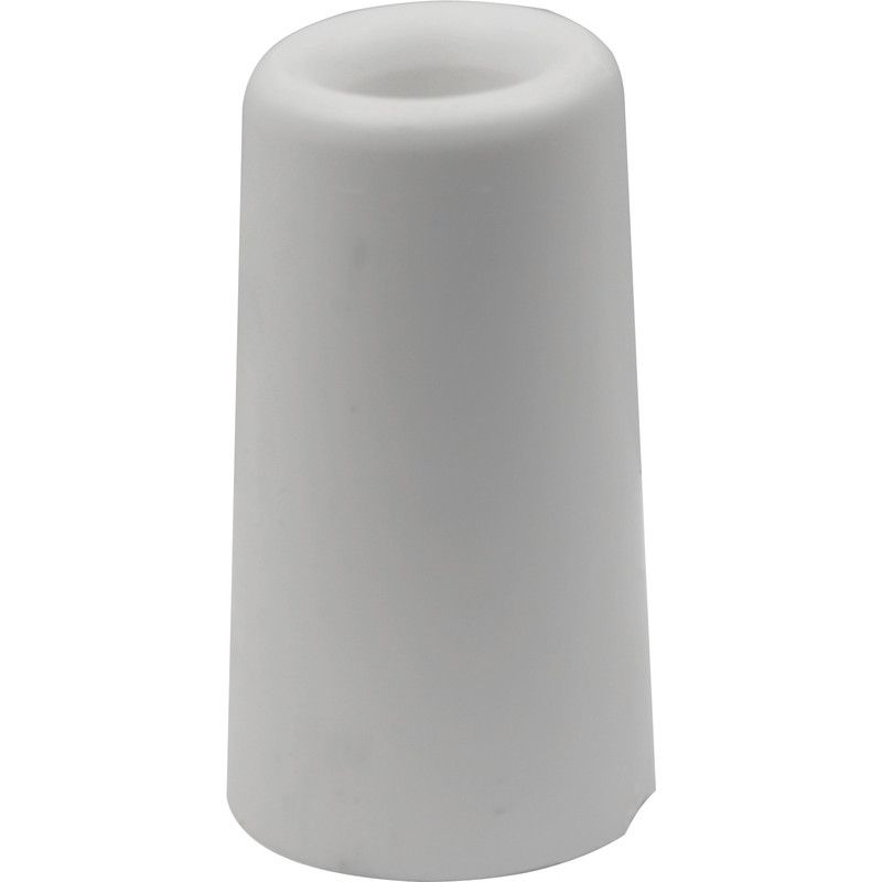 DX rubber door buffer white Ø37x48mm