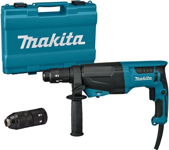 Makita HR2670FT Combihamer Met verwisselbare boorkop | 800w 3.0J - HR2670FT