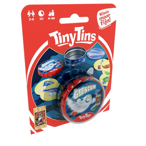 999 Games Tiny Tins: Vlotte Geesten - Dobbelspel
