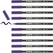 edding 4200 porseleinstift - violet - 10 pennen - penseelpunt 1-4 mm