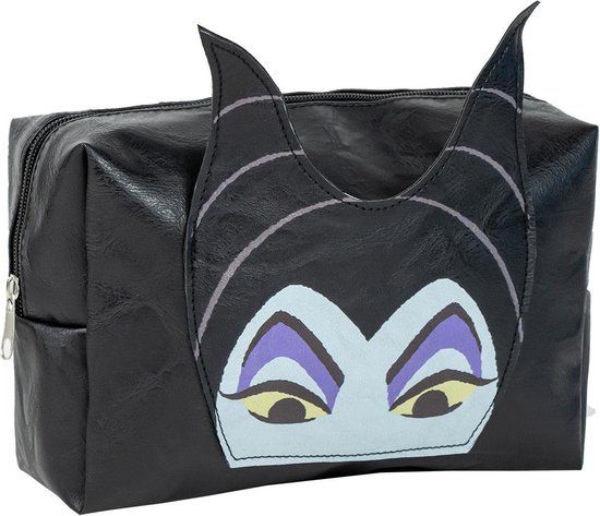 Disney Villains Toilettas Etui Zwart Kunstleer 1L