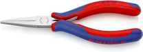 KNIPEX Elektronica-grijptang met doorgestoken scharnier, 35 52 145 | met meer-componenten greep 145 mm