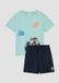s.Oliver T-shirt turquoise katoen ronde hals korte mouw printopdruk kinderen