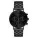 Liebeskind Berlin dames horloge LT-0470-MC roestvrij staal in IP zwart am Edelstahlband