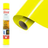 Siser EasyWeed Citroengeel, 30 cm x 1 m, warmteoverdraagbaar vinyl